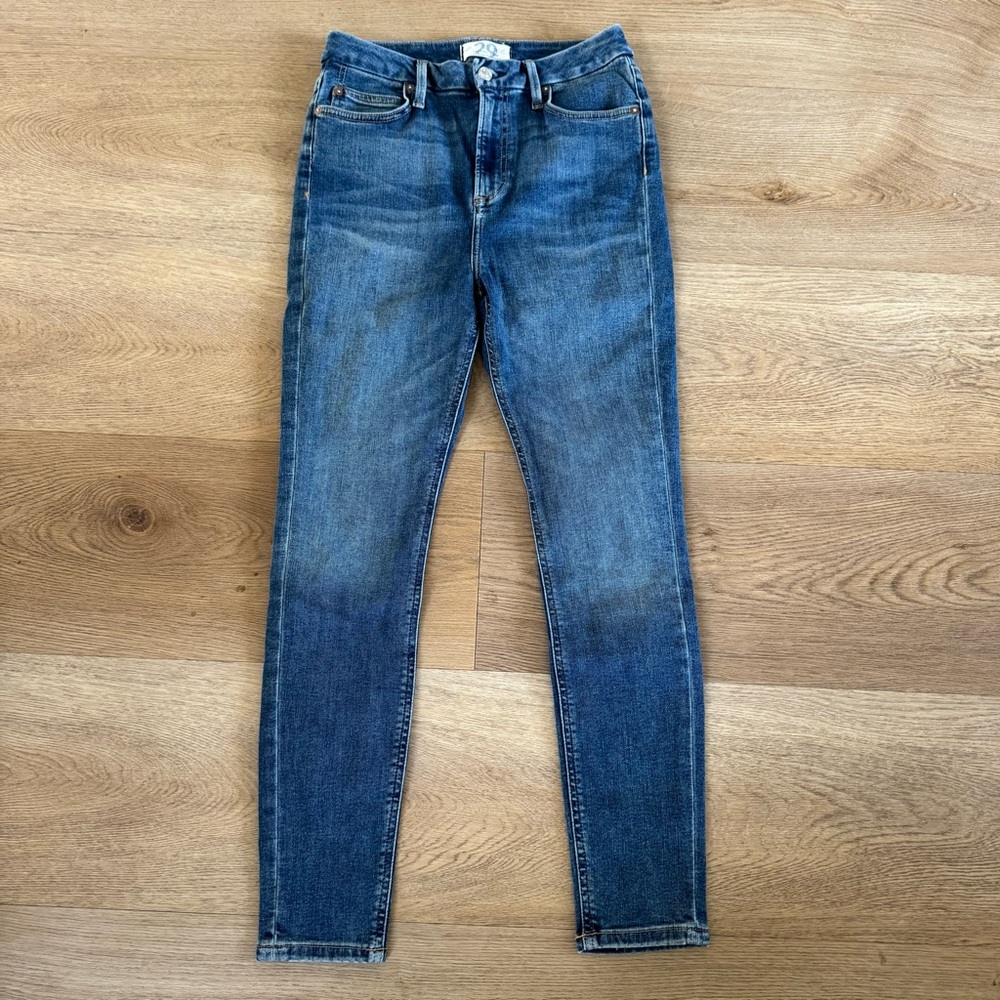 We The Free Krissy Skinny Jeans Blue 29 Free People
